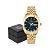 Relogio Technos Automático Dourado Mostrador Azul 8205ON/1A - Imagem 5