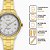 Relógio Orient Feminino Analógico Dourado com Pedras FGSS1251S2KX - Imagem 3