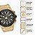 Relógio Orient Masculino SolarTech Dourado MGSSC058G1KX - Imagem 3