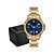 Relogio Seculus Masculino Analógico Aço Dourado 44209GPSVDA3 - Imagem 6