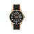 Relogio Mondaine Masculino Pulseira Silicone e Nylon Preto com Laranja 32563GPMVDI1 - Imagem 1