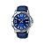 Relógio Casio Masculino Couro Azul MTP-VD01L-2BVUDF - Imagem 1