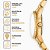 Relogio Michael Kors Feminino Analógico Dourado MK4842/1DN - Imagem 2