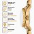 Relogio Michael Kors Feminino Analogico Dourado MK4862/1DN - Imagem 2