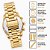 Relogio Michael Kors Feminino Cronógrafo Dourado MK7241/1DN - Imagem 3
