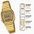 Relógio Casio Feminino Vintage Dourado LA670WGA-9DF - Imagem 3