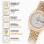 Relógio Orient Masculino Automático Dourado 469EC7FB1KX - Imagem 2