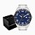 Relógio Orient Masculino Solartech Fundo Azul MBSS1488D2SX - Imagem 5