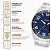 Relógio Orient Masculino Solartech Fundo Azul MBSS1488D2SX - Imagem 2