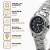 Relógio Casio Feminino Analógico Prateado Pequeno Casual LTP-V002D-1BUDF-SC - Imagem 2