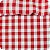 Tecido Oxford Xadrez Pequeno Vermelho 100% Poliéster - 0,50 CM x 1,50 LARG - Imagem 1