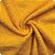Atoalhado Felpudo Amarelo  100% Algodão - 0,50 METRO x 1,40 LARGURA - Imagem 1