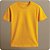 Malha PP Anti Pilling Evetex 1 METRO x 1,20 TUBULAR - Amarelo Ouro - Imagem 2