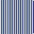 Tricoline Estampado Listrado Pequeno Azul Royal 100% Algodão - 0,50 METRO x 1,50 LARGURA - Imagem 1