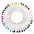 Alfinete de cabeça colorido para patchwork bola - 40un - Imagem 1