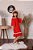 Vestido Lady in red  vermelho - Imagem 2