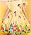 Vestido Fadinhas no jardim - Fada  Amarelo - Imagem 2