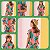 Conjunto Folhas rosê - Imagem 1