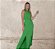 Vestido Adulto Issa VERDE - Coleção Mãe & Filha - Imagem 1