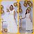 Vestido Infantil Gio Off White- Mãe & Filha - Imagem 2