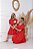 Vestido Romântico vermelho - Imagem 5