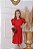 Vestido Romântico vermelho - Imagem 1