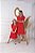 Vestido Romântico vermelho - Imagem 3