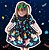 Vestido noite com Unicórnios - Imagem 5