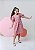 Vestido Tilda - salmon floral - LOOK LIKE TWINS - Imagem 2