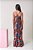 Vestido Black floral longo - Coleção LIKE TWINS - mãe e filha - Imagem 2