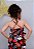 Vestido Black floral longo - Coleção LIKE TWINS - mãe e filha - Imagem 5