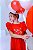 Vestido Liu vermelho bordado - Imagem 12