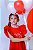 Vestido Liu vermelho bordado - Imagem 17
