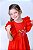Vestido Liu vermelho bordado - Imagem 2