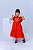 Vestido Liu vermelho bordado - Imagem 10