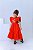 Vestido Liu vermelho bordado - Imagem 13