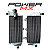 Radiador YAMAHA YZF 250 01-05 WRF 250 01-06 PowerMX - Imagem 1