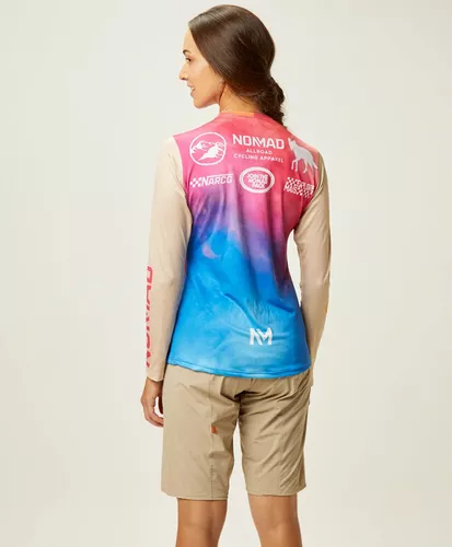 Camisa Nomad Jersey Feminina Trail Core Boreal - Imagem 2