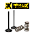Kit 2 Válvulas de Escape+Molas KTM EXCF250 14/16 HUSQ FE250 14/16 ProX - Imagem 1