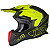 Capacete Just1 J18 Vertigo - Amarelo - Imagem 2