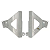Protetor de Radiador YAMAHA YZF 450 23-24 Start Racing Polido - Imagem 1