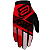 Luva ASW Race Edge Vermelho/Branco - Imagem 1