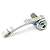 Kit Auxiliar Descanso KTM 08-16 HUSABERG HUSQVARNA 14-16 BMS - Imagem 2