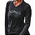 Camisa Nomad Naked Manga Longa Feminina Preto - Imagem 1