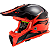 Capacete LS2 MX437 Fast Evo Roar Preto/Vermelho - Imagem 3