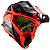 Capacete LS2 MX437 Fast Evo Roar Preto/Vermelho - Imagem 4