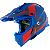 Capacete LS2 MX437 Fast Evo Alpha Azul - Imagem 3