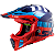 Capacete LS2 MX437 XCode Azul/Vermelho - Imagem 3