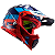 Capacete LS2 MX437 XCode Azul/Vermelho - Imagem 4