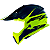 Capacete LS2 MX437 Fast Evo Roar Preto/Amarelo - Imagem 2